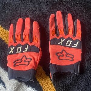 Fox Red and Black Kids Gloves